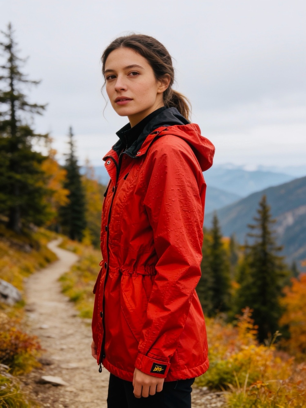 Vintage REI Red Hooded size 6 like new